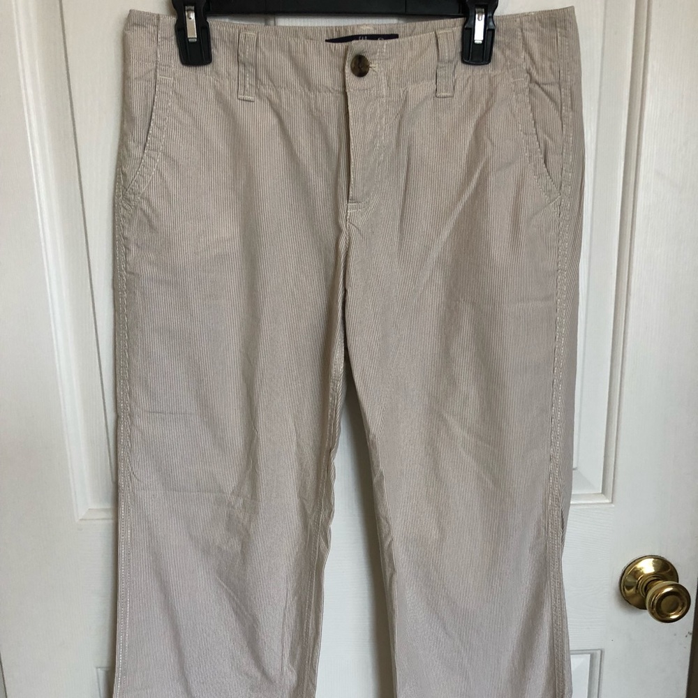 Gap pin stripe pants